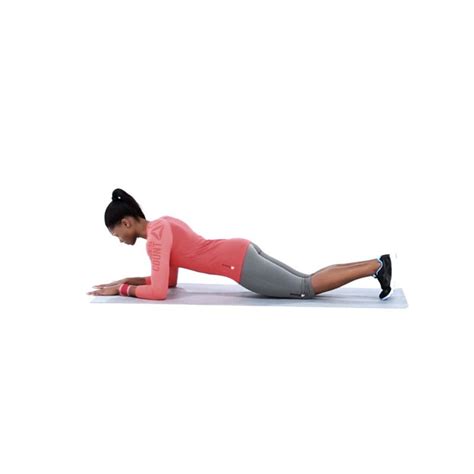 The Kneeling Plank Is A Variation To The Traditional Plank That