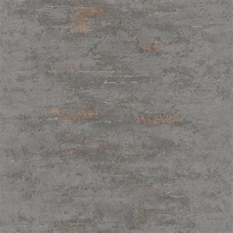 Orion Rocca Industrial Texture Wallpaper Dark Grey Copper Grandeco On4201