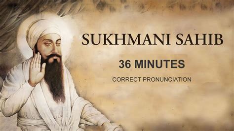 Sukhmani Sahib Fast 36 Minutes Shudh Ucharan Taksali Singh Youtube