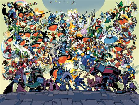 All The Robot Masters By Herms85 On Deviantart