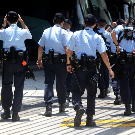 Hong Kong Police May Shut Down Victoria Park Will Put 10000 Officers On Streets For July 1