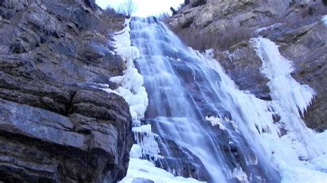 Lower Bridal Veil Falls Provo Canyon Ut Youtube