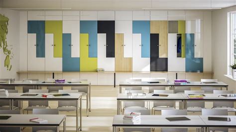 Modern School Furniture Design For Spacious Classrooms