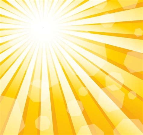 Sun Rays Vector Illustration Eps Uidownload