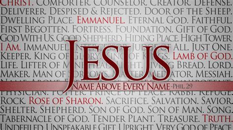 Jesus Name Above All Names Ruach West Assembly