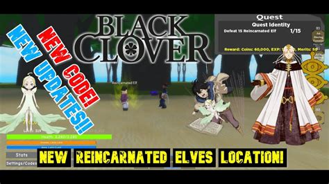 Once you get your codes, the next step is to redeem the codes for coins. Black Clover Grimshot- NEW CODE($100k)/UPDATES/NEW ELVES ...