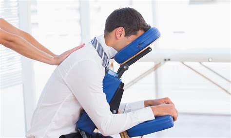 Chair Massage Benefits Workplace Felisa Quinonez