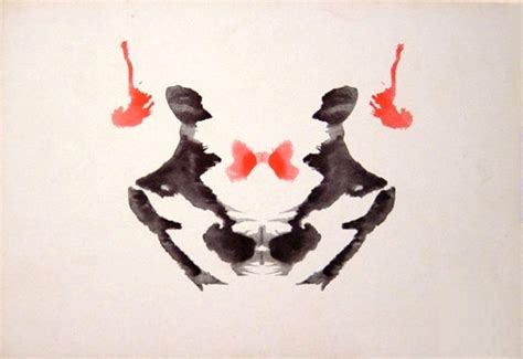 The First 10 Cards In The Rorschach Inkblot Test