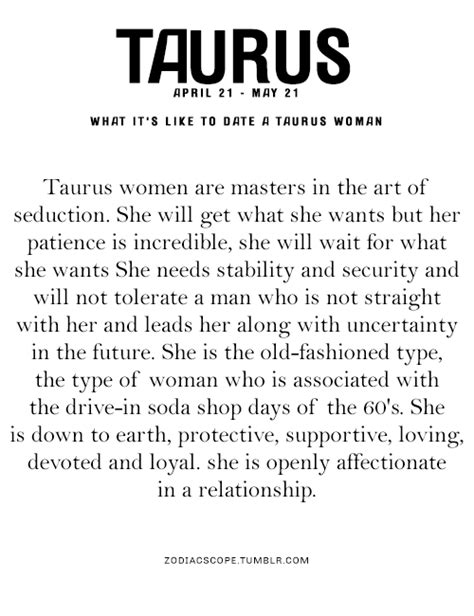 Hint to a woman who's involved with or is married to a taurus man: What it's like to date a Taurus woman | Taurus quotes ...