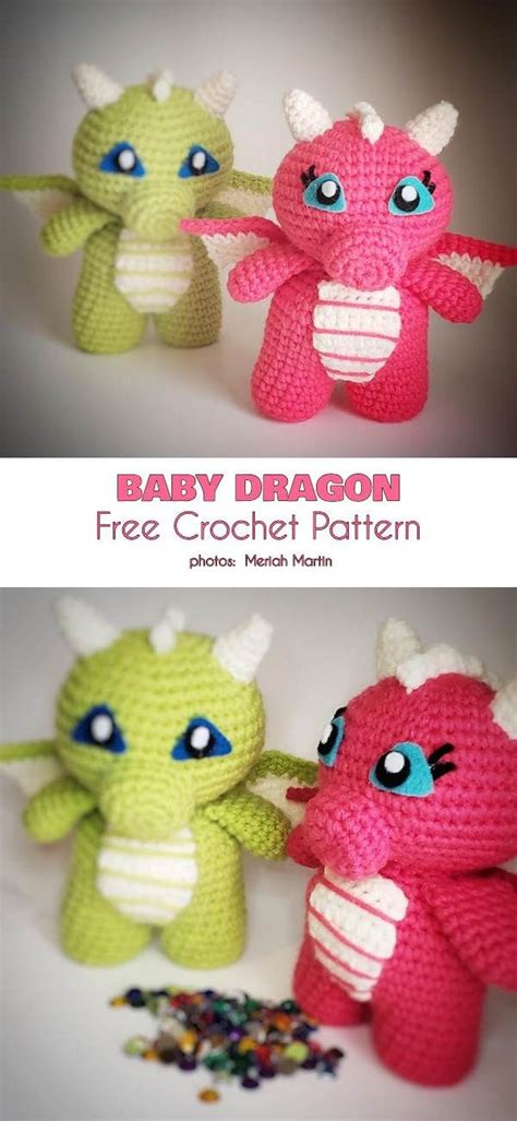 Baby Dragon Free Crochet Pattern Du Liebst Schmuck Genauso Sehr Wie Wir