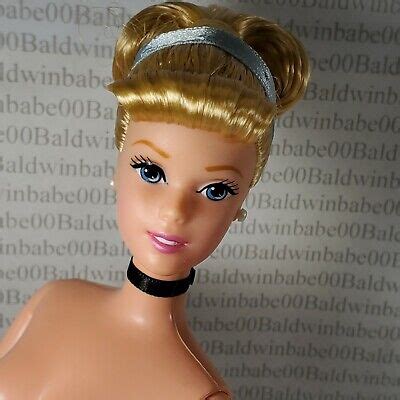 H Nude Barbie Blonde Disney Th Anniversary Cinderella Doll For My Xxx Hot Girl