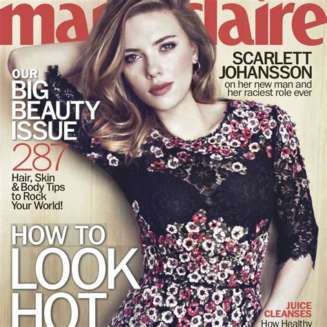 Scarlett Johansson Scarletts Web Marie Claire