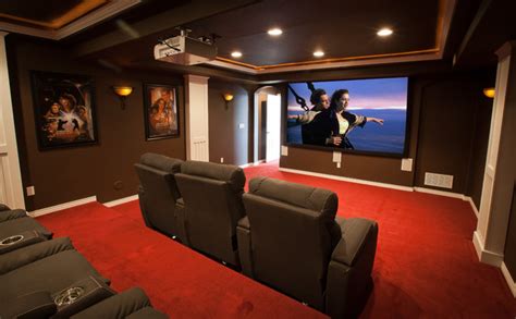 What kind of lighting do you need for a basement theater? What are some unique finished basement ideas? - The Reno Pros