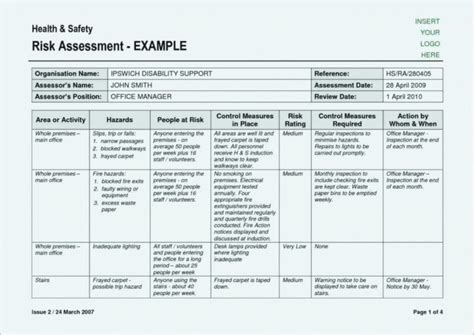Army Risk Assessment Form New Dd 10 Deliberate Risk — Db