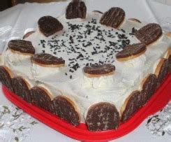 Wiederhole den schritt bis creme und zwieback aufgebraucht und lege diese auf ein backblech. Zwieback-Kuchen mit Rhabarber & Pudding - aus dem ...