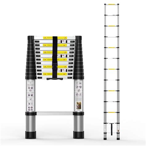 Buy Telescoping Extension Ladder 125ft Aluminum Telescopic Ladders