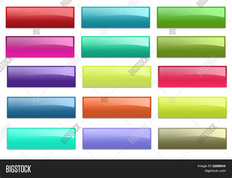 Colored Buttons Image And Photo Free Trial Bigstock