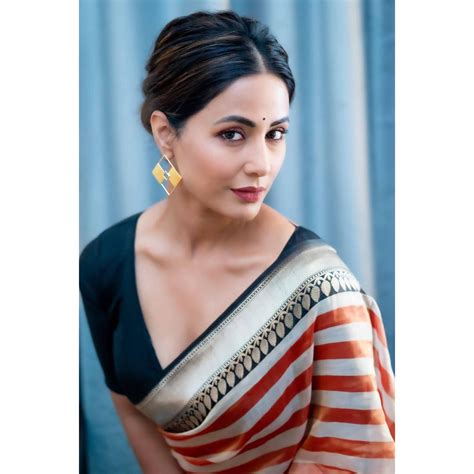 Hina Khan Looks Gorgeous In These Saree Photos Check It Out The Indian Wire