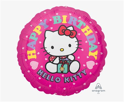 Hello Kitty Happy Birthday Topper Imagesee