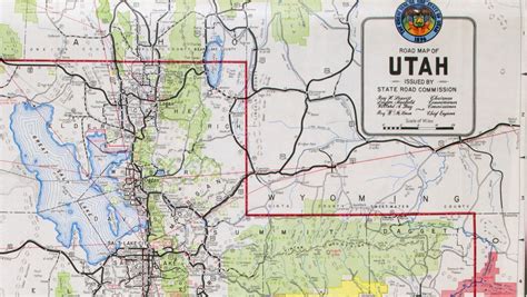 Highway Maps Online Utah State Archives And Records Service