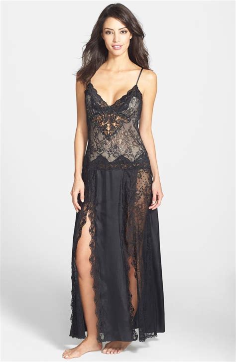 Jonquil Persian Lace Long Nightgown Nordstrom