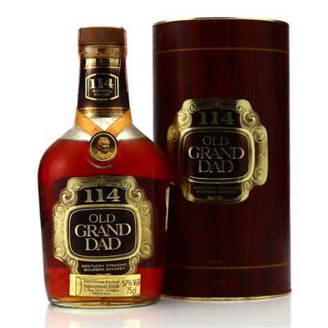 Old Grand Dad 114 Proof Bourbon 1982 Lot No9 Whisky Auctioneer