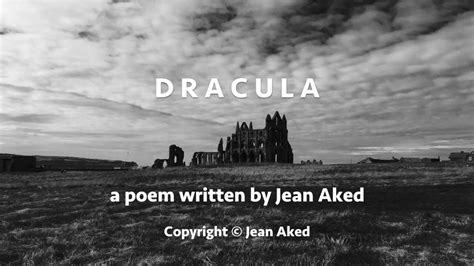 Dracula An Acrostic Poem Written By Jean Aked Youtube