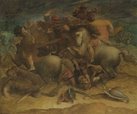 The Battle Of Anghiari Von Leonardo Da Vinci Auf Artnet