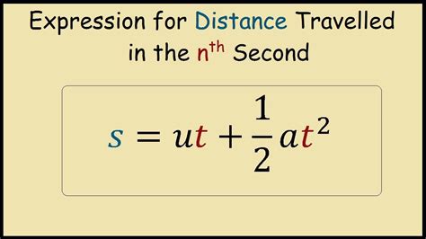 Learn how to calculate acceleration in this simple guide. Expression for distance travelled in the nth second for a ...