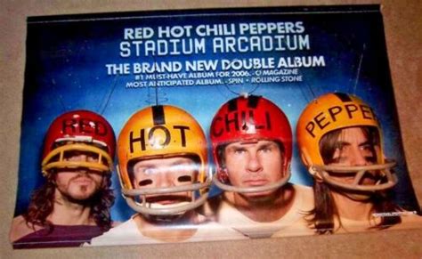 Red Hot Chili Peppers Stadium Arcadium Ultra Rare Promo Poster Anthony