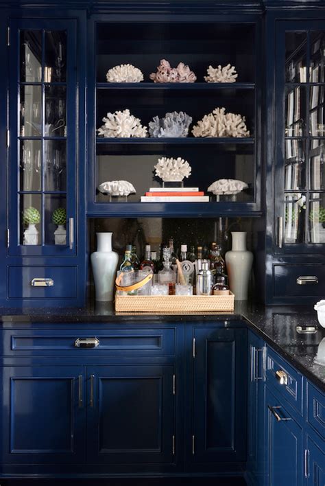 The Zhush Our High Gloss Blue Butlers Pantry Before And After