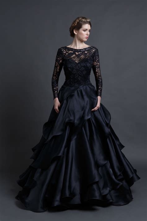 11 unique black and white wedding dresses. Black Wedding Dresses: Review of Mona Lisa Wedding Gown by ...