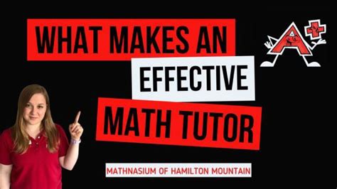 What Makes An Effective Math Tutor Mathnasium