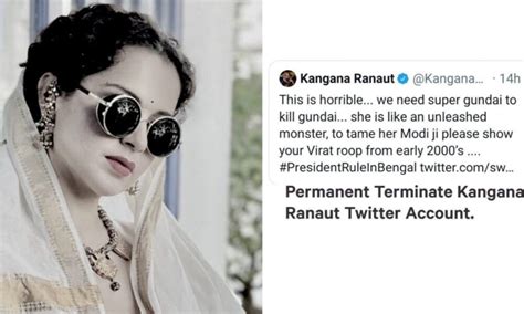 Kangana Ranauts Twitter Account Permanently Suspended Odisha Links