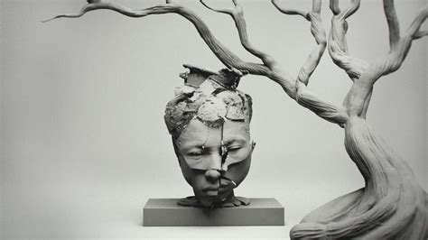 Yi Zhou Film Still 5 The Greatness Sculpture Head Film Stills Sculpture