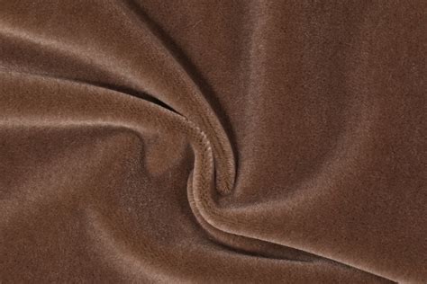 28 Yards Designer Mohair Upholstery Fabric In Brownstone