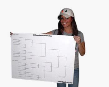 Use this blank tournament bracket template for any type of competition. Large 12 Team Double Elimination Tournament Bracket