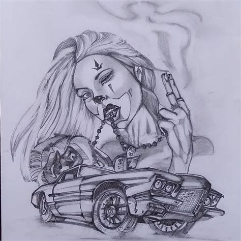 Gangster Drawings In Pencil At Drawing