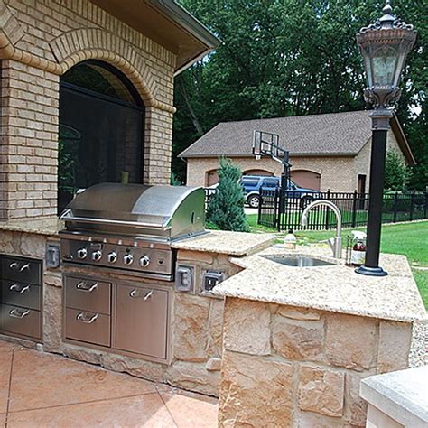 The prefab outdoor kitchen kits are produced for the cooking lovers. Modular Outdoor Kitchens Kit and Accessories | Amazing Home Decor