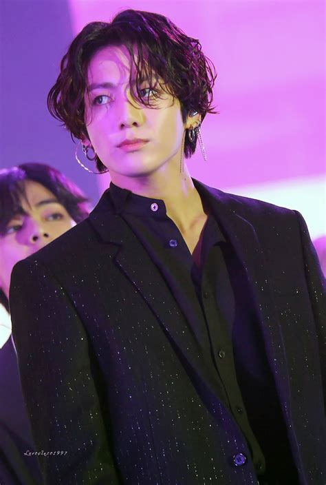 Bts — your eyes tell (map of the soul : Hairstyle Of BTS's JungKook During 'Lotte Family Concert ...