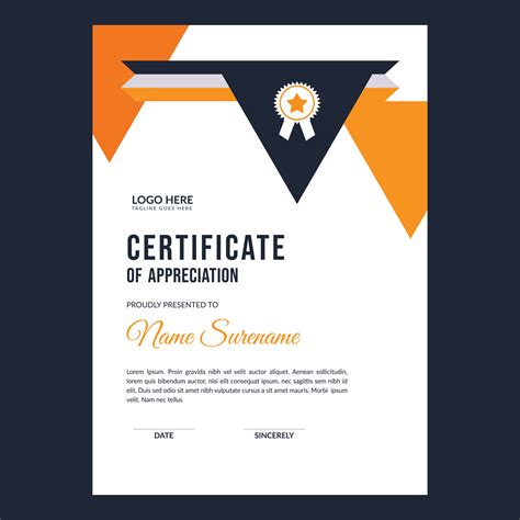 Certificate Template Awards Diploma Background 4747644 Vector Art At