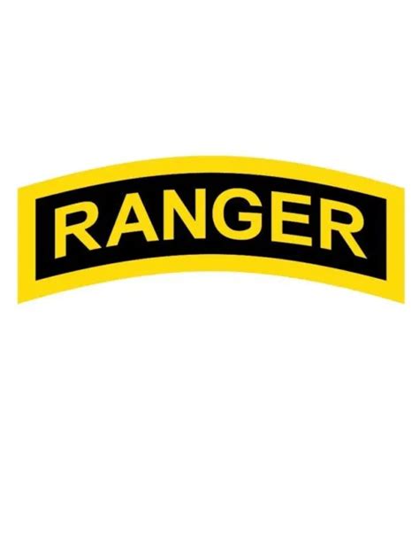Us Army Ranger Vinyl Decal Sticker Military Armed Forces Made In Usa 1