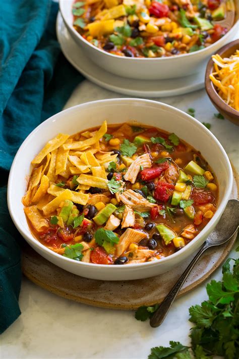 Chicken Tortilla Soup Cooking Classy