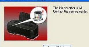Resetting the waste ink absorber on a canon printer can resolve some error codes that appear when turning it on. Ink Absorber Is Full Canon IP 1880 ~ Printer Resetter