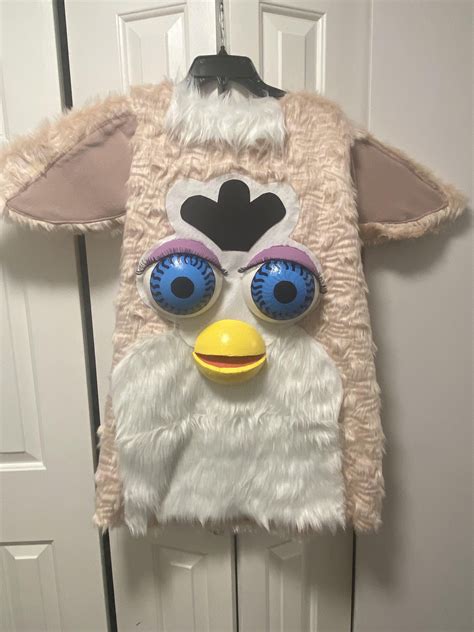 Made A Furby Costume For Halloween Rfurby