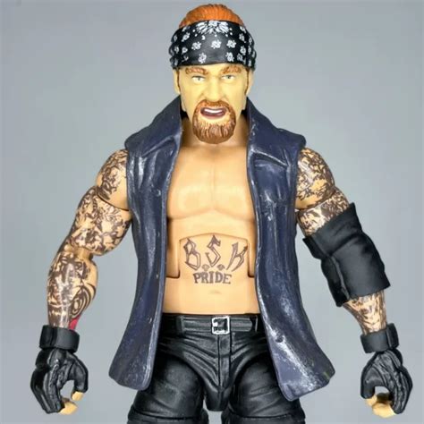 Wwe Elite Collection Undertaker Figure Custom Big Evil Mattel Flashback