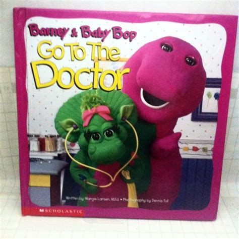 Buku Import Barney And Baby Bop Go To The Doctor On Carousell