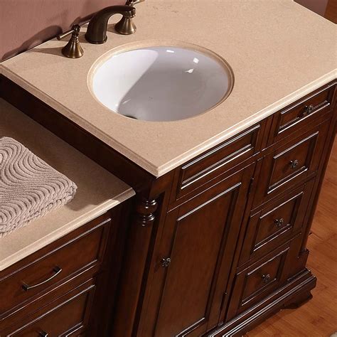 These units are specifically designed for the bathroom built in bathroom furniture is floorstanding and designed to be fitted in a run of units, often with a single countertop across the top. Silkroad Exclusive 59" Single Sink Cabinet Bathroom Vanity ...
