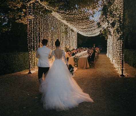 These Fairy Light Wedding Ideas Will Make You Swoon Wedding Night