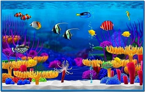 Apple Mac Fish Tank Screensaver Download Screensaversbiz